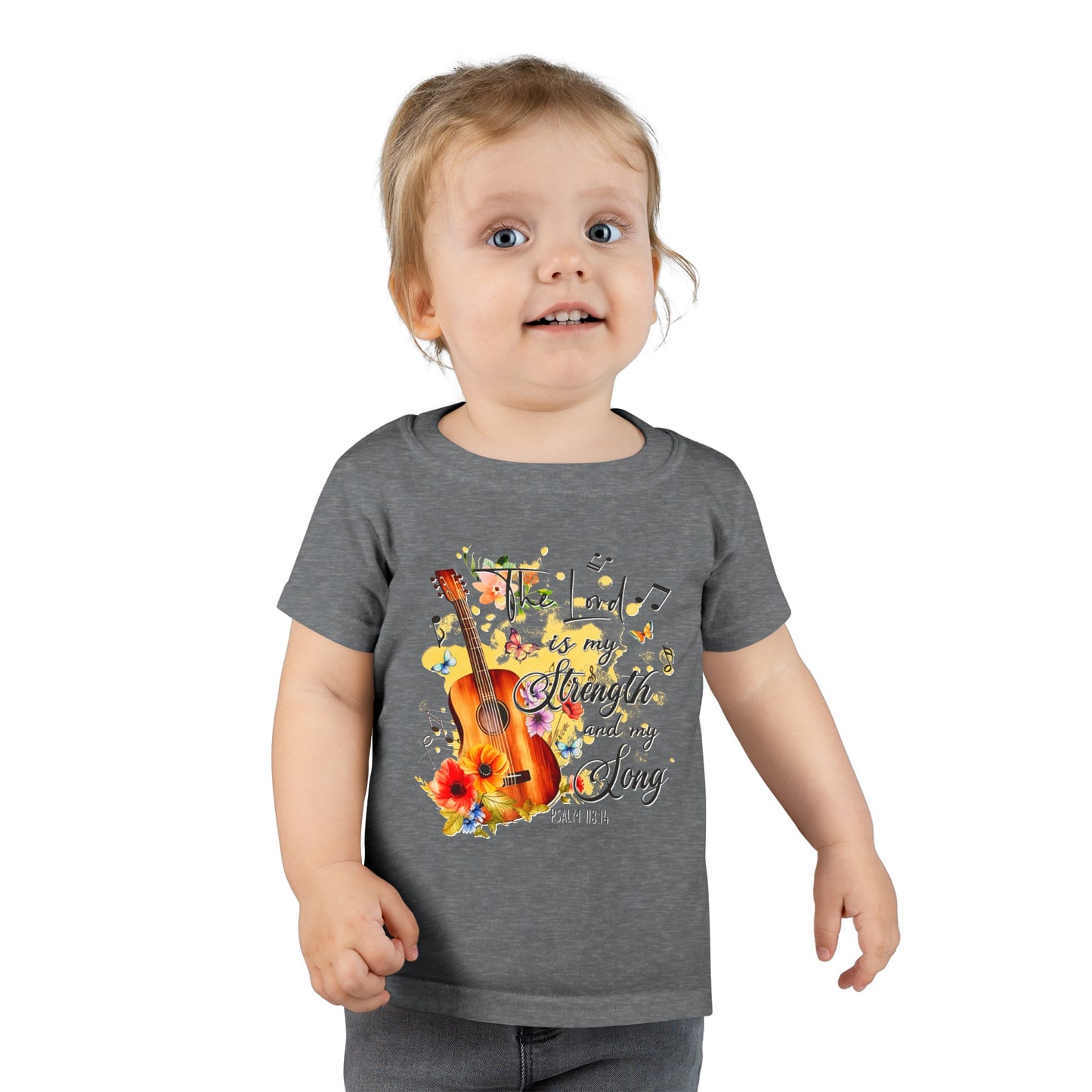"The Lord is my Strength and my Song" Toddler T-shirt