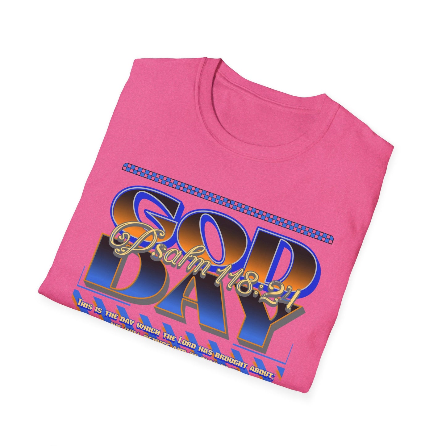 CDG- "God Day" Unisex Softstyle T-Shirt