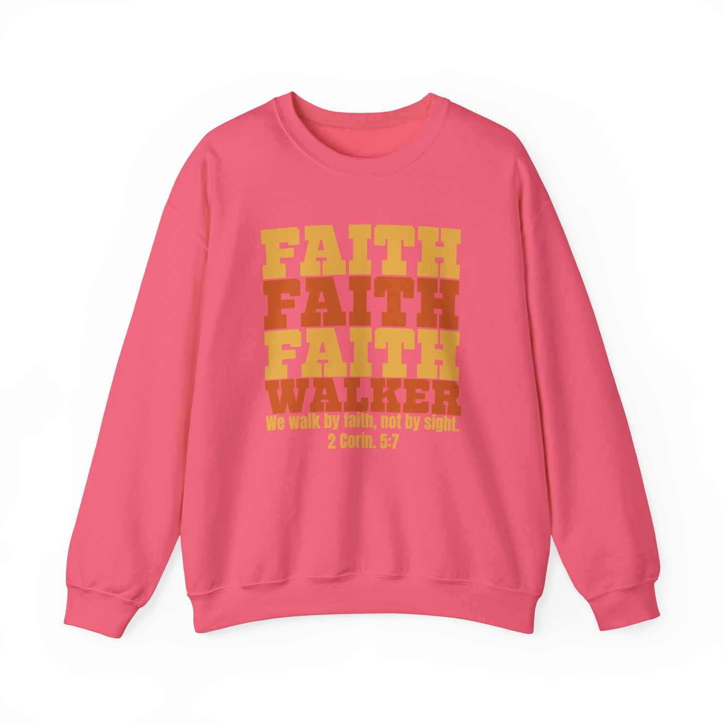 "Faith Walker" Unisex Heavy Blend™ Crewneck Sweatshirt