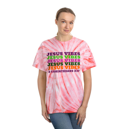 Jesus Vibes Tie-Dye Tee, Cyclone