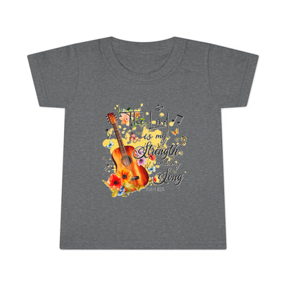 "The Lord is my Strength and my Song" Toddler T-shirt