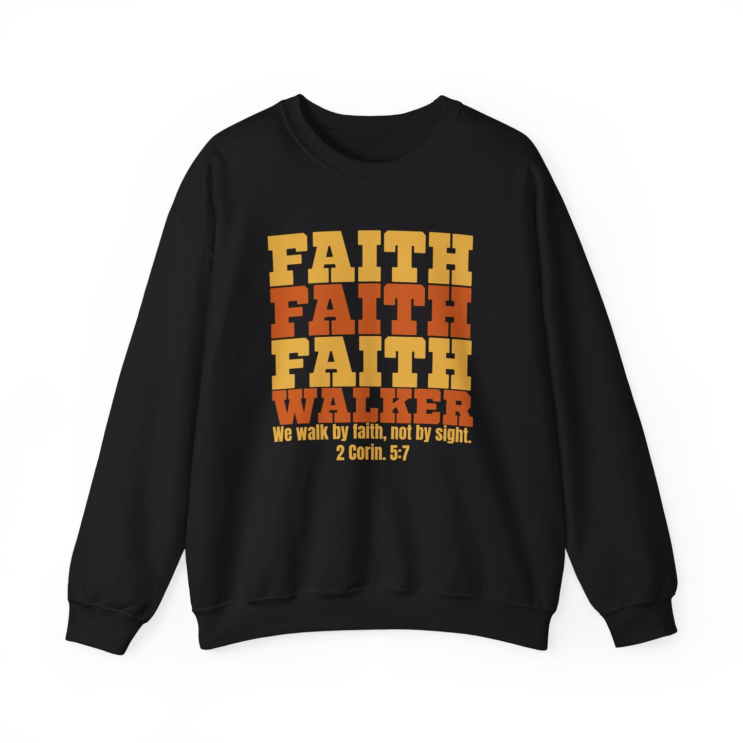 "Faith Walker" Unisex Heavy Blend™ Crewneck Sweatshirt