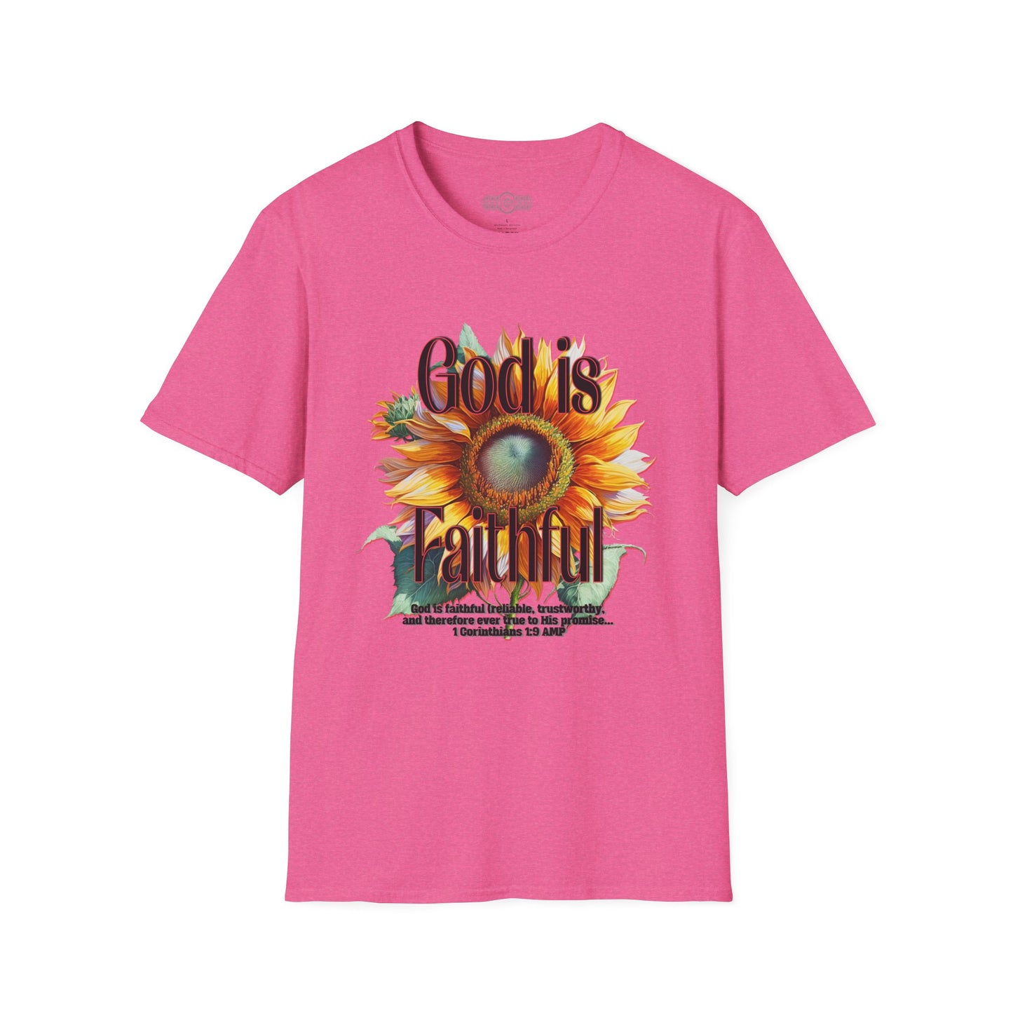 "God is Faithful" Unisex Softstyle T-Shirt