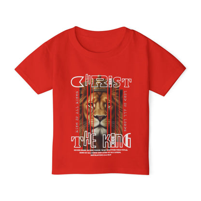 Christ the King Lion Toddler T-Shirt - Heavy Cotton™ Kids Tee