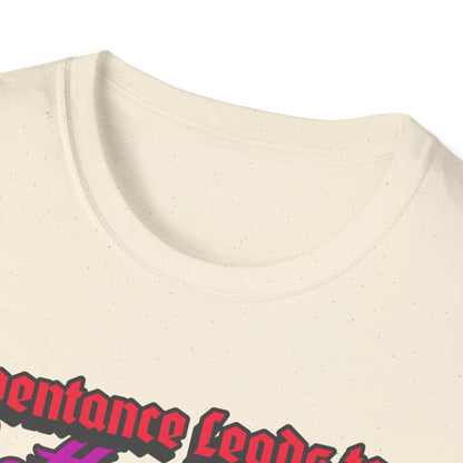 "Repentance Leads to a Better Life" Unisex Softstyle T-Shirt