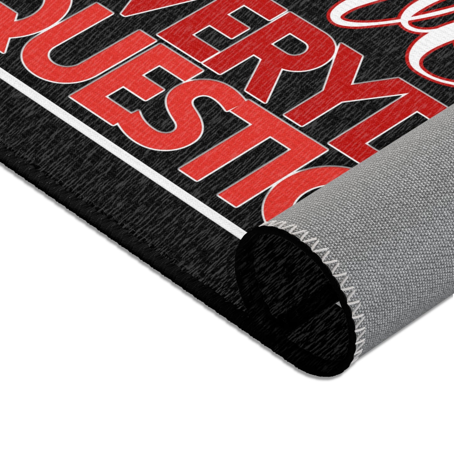 Everyday Preachers... Area Rugs [Red/White Text] - Horizontal