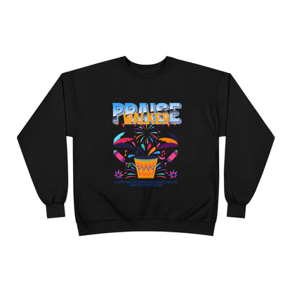 "Praise Walker" Unisex EcoSmart® Crewneck Sweatshirt