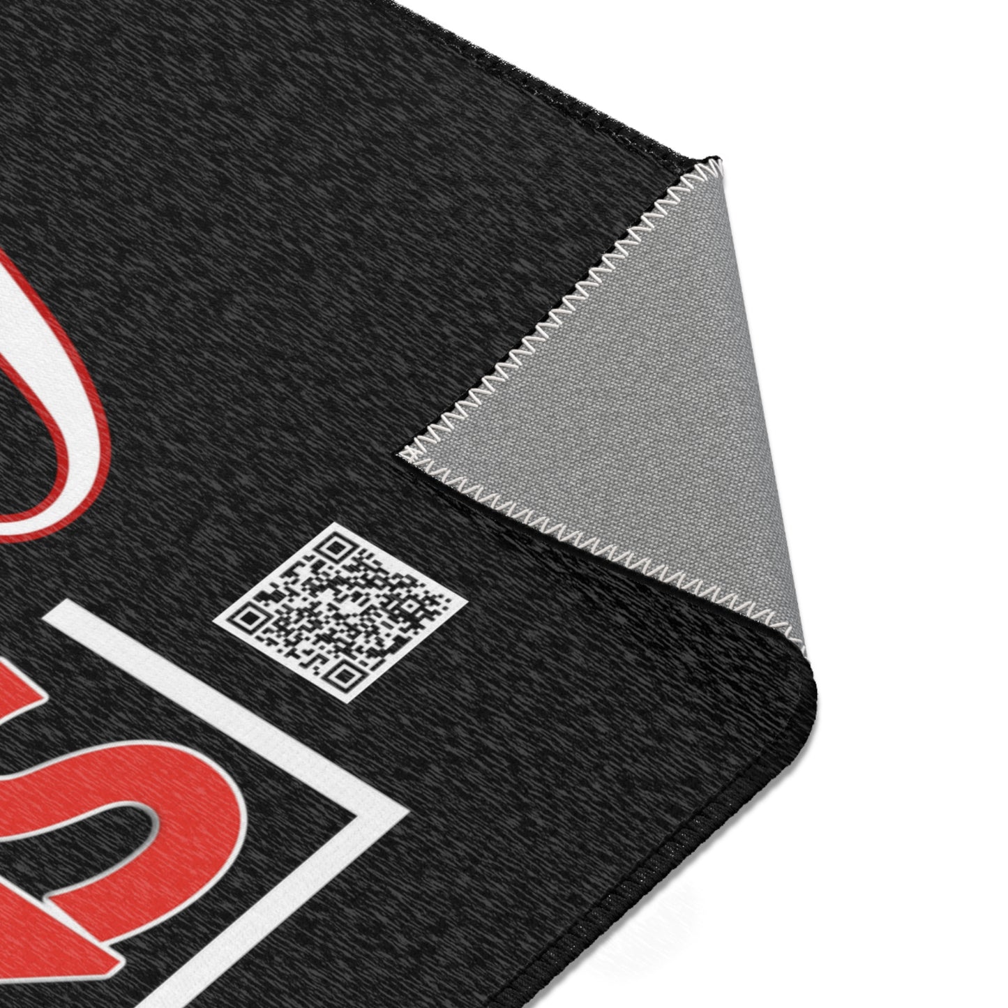 Everyday Preachers... Area Rugs [Red/White Text] - Horizontal