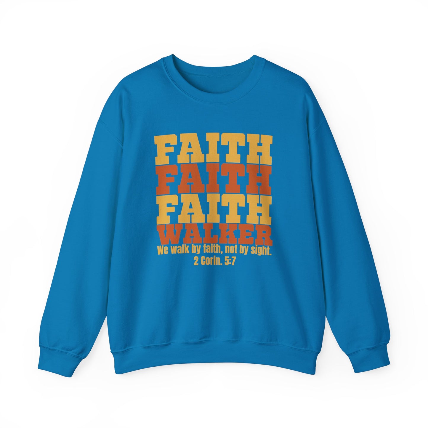 "Faith Walker" Unisex Heavy Blend™ Crewneck Sweatshirt