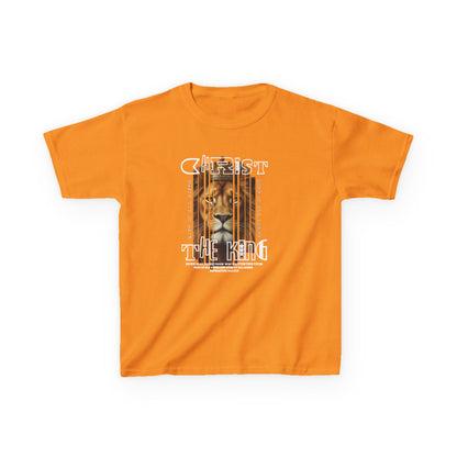 Christ the King Kids Heavy Cotton Tee - Fun and Faith-Inspired T-Shirt