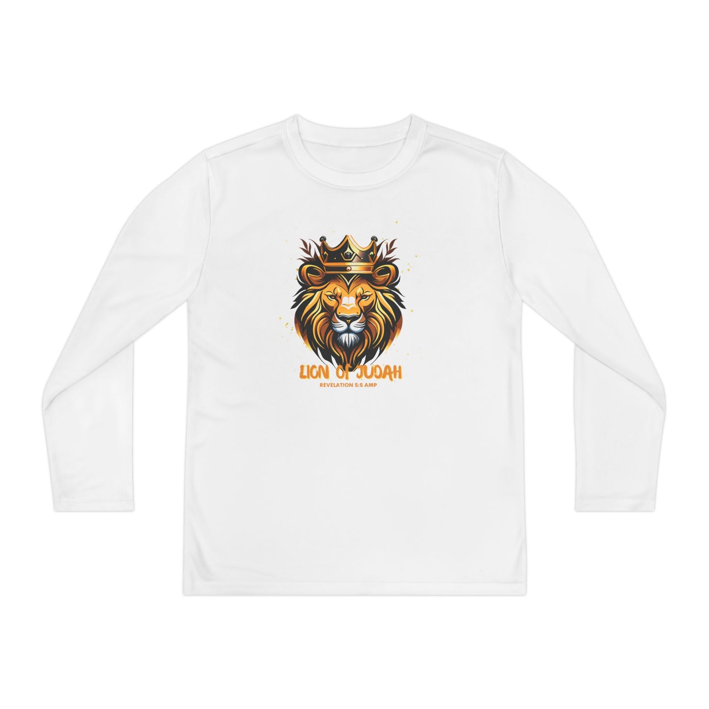 "Lion of Judah" Youth Long Sleeve Competitor Tee
