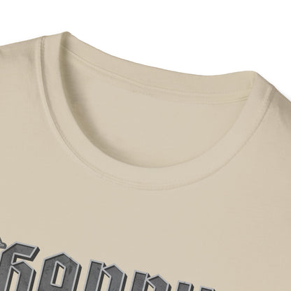 A Happy Heart Unisex Softstyle T-Shirt [Gray Text]