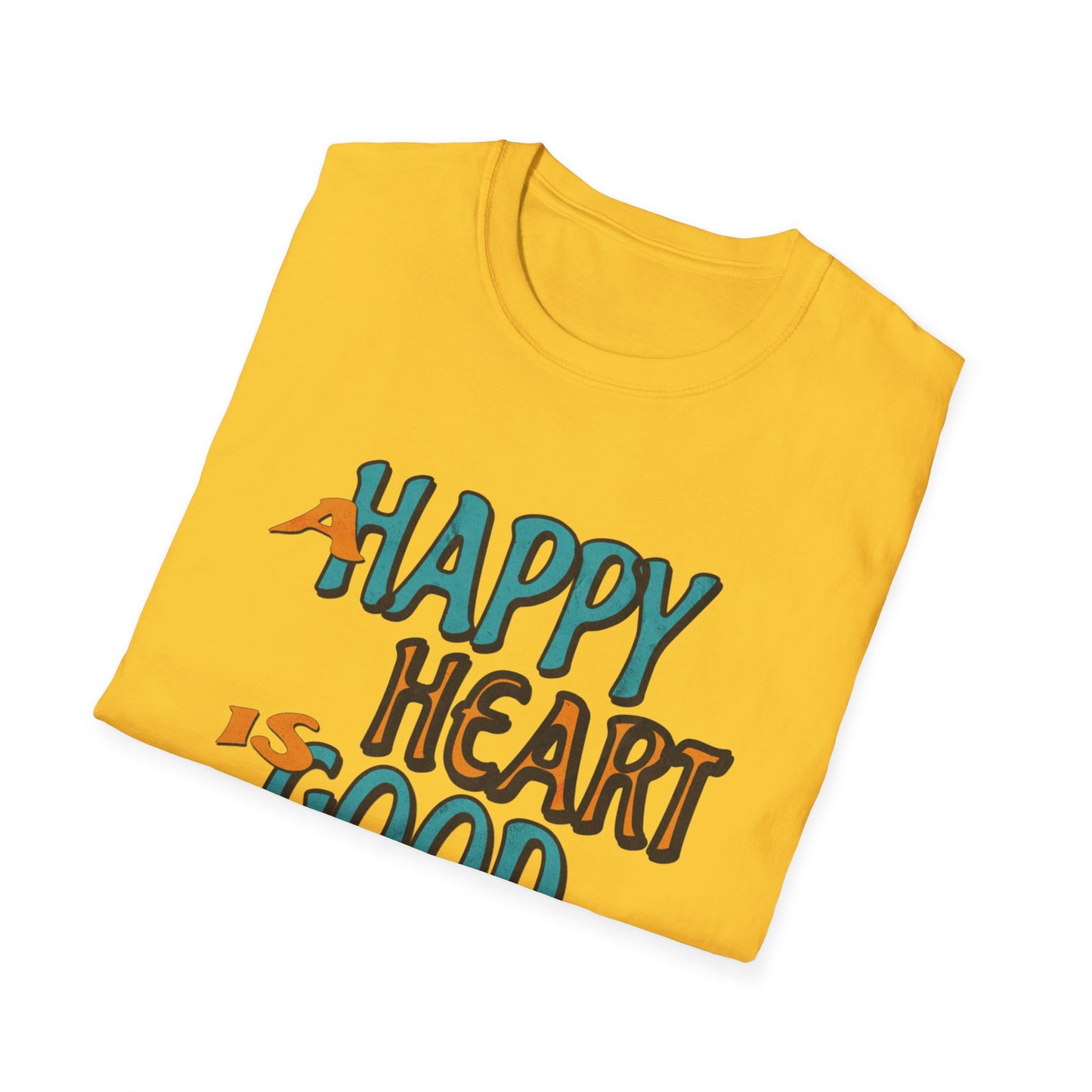 A Happy Heart Unisex Softstyle T-Shirt