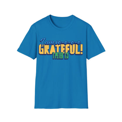 "I'm So Grateful" Unisex Softstyle T-Shirt