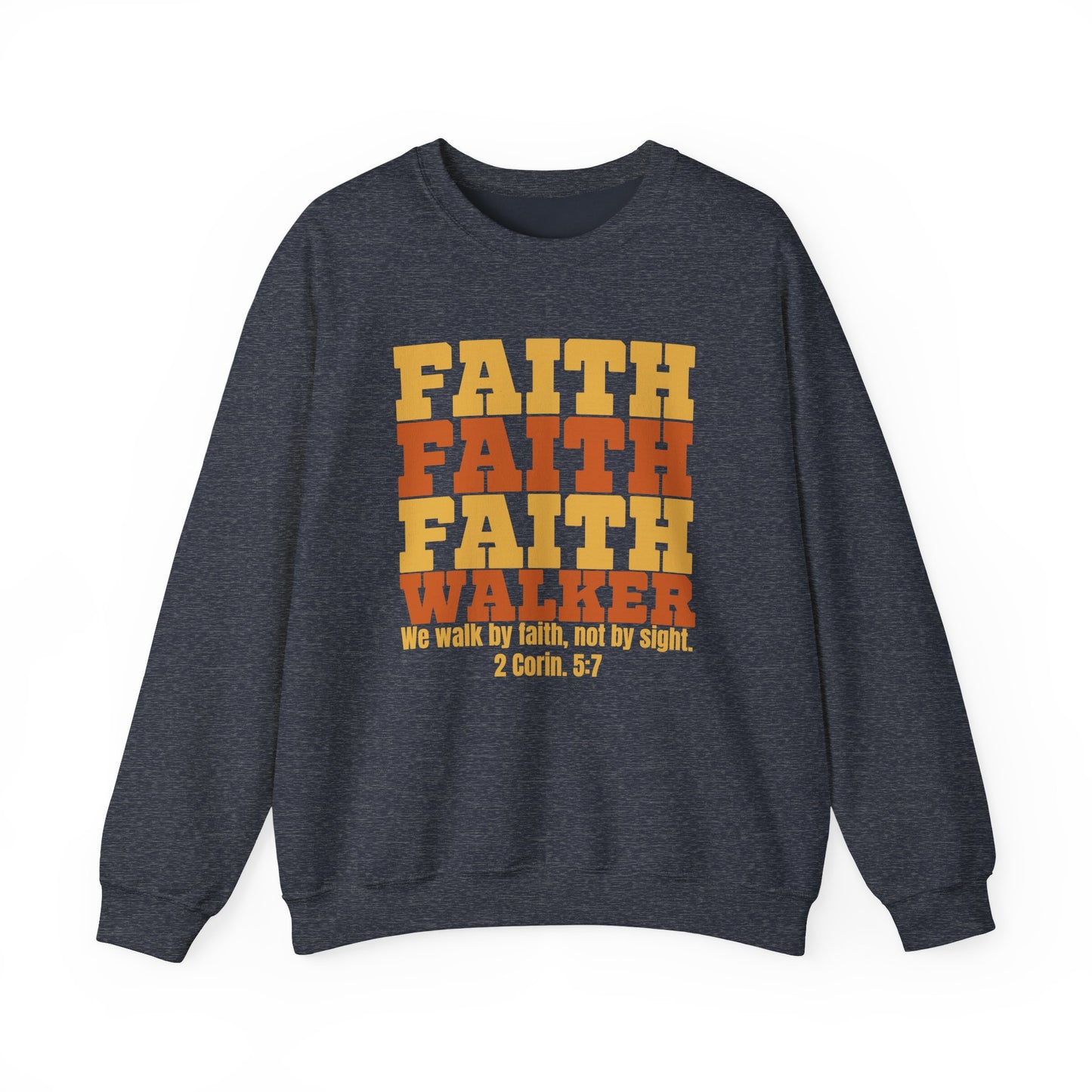 "Faith Walker" Unisex Heavy Blend™ Crewneck Sweatshirt