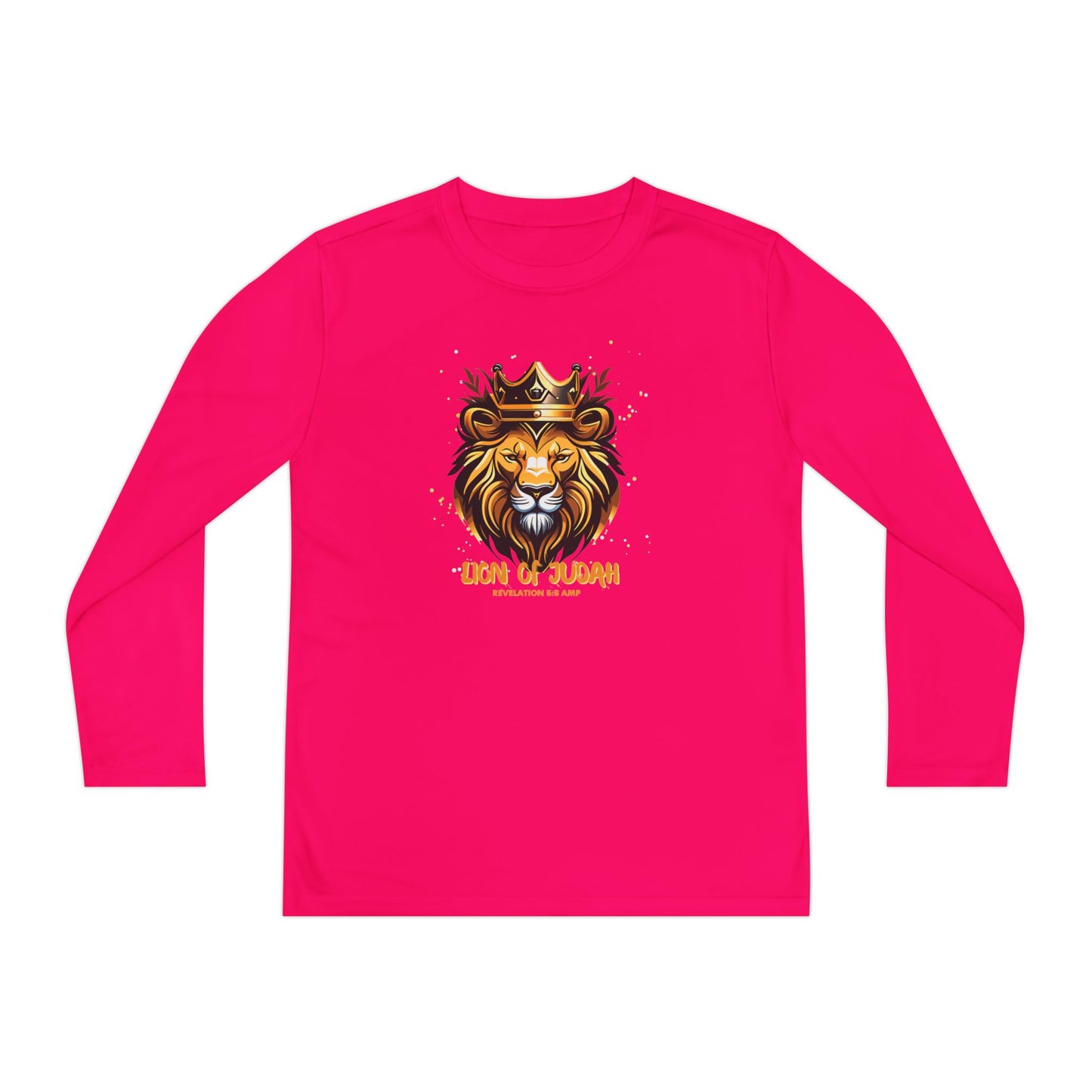 "Lion of Judah" Youth Long Sleeve Competitor Tee