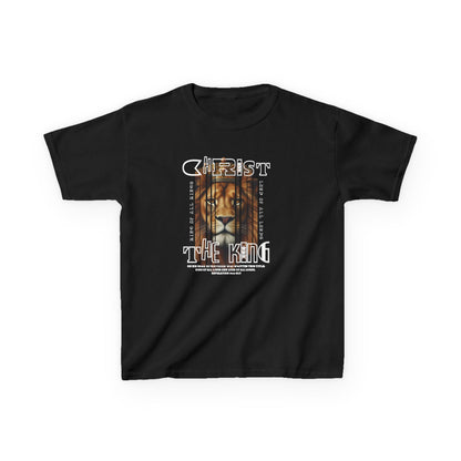 Christ the King Kids Heavy Cotton Tee - Fun and Faith-Inspired T-Shirt