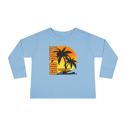 "God Day" Toddler Long Sleeve Tee