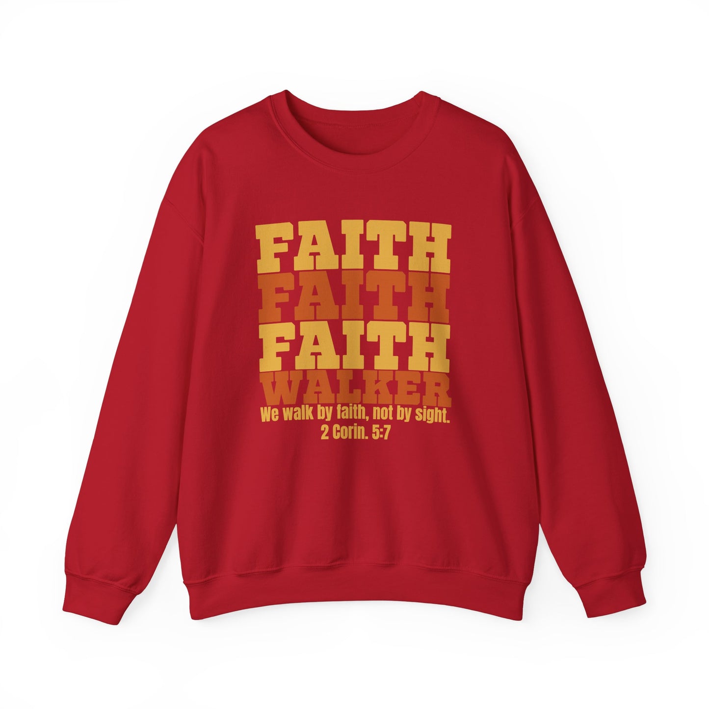 "Faith Walker" Unisex Heavy Blend™ Crewneck Sweatshirt