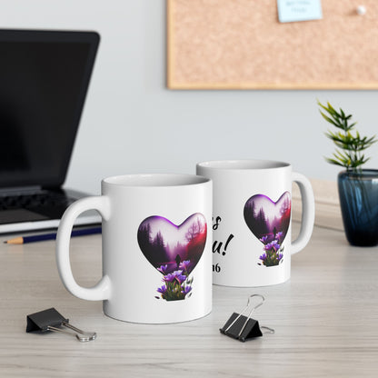 "God Loves You! Ceramic Mug 11oz