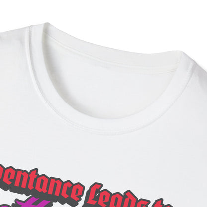 "Repentance Leads to a Better Life" Unisex Softstyle T-Shirt