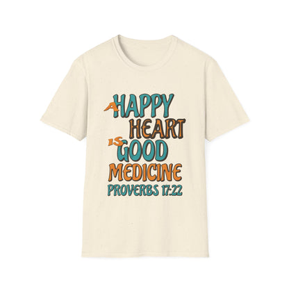 A Happy Heart Unisex Softstyle T-Shirt