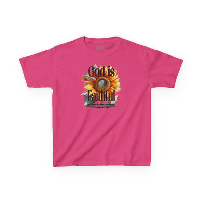 "God is Faithful" Kids Heavy Cotton™ Tee