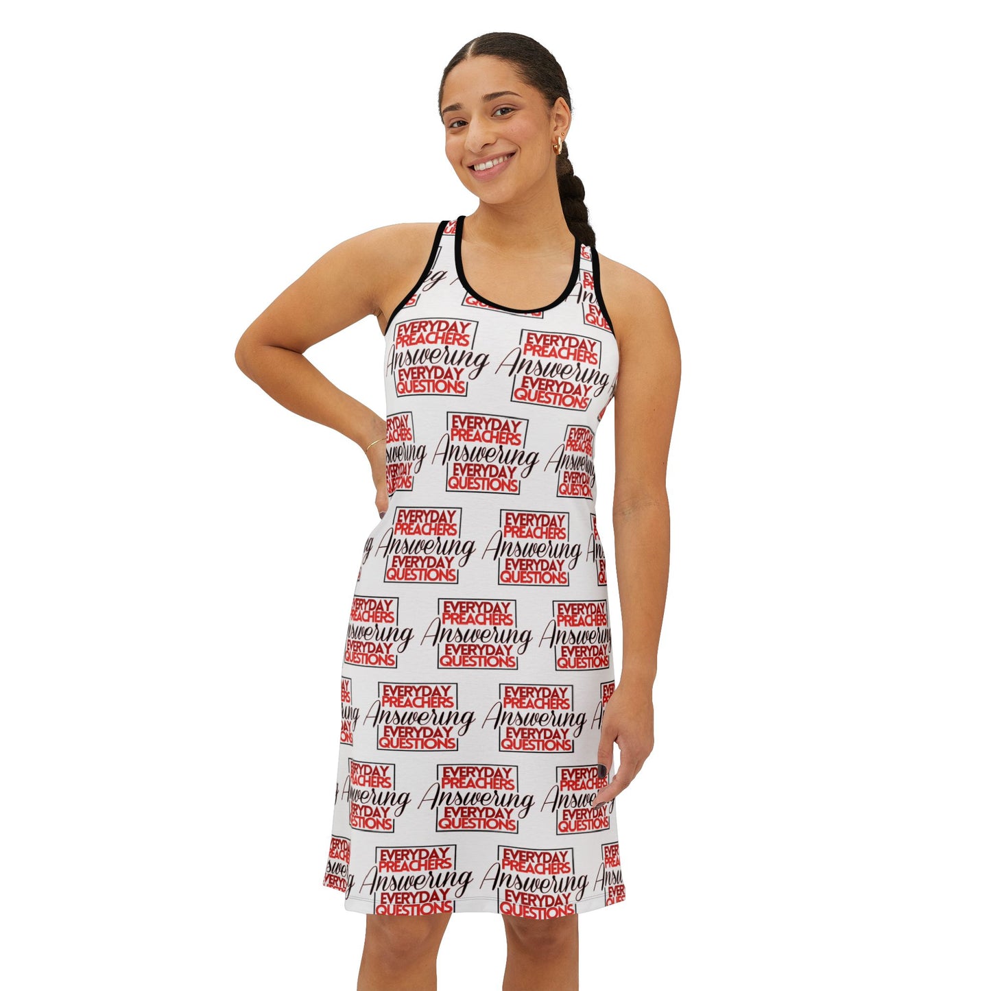 Everyday Preachers Answering... Racerback Dress for Women - Casual Summer Apparel Style 3