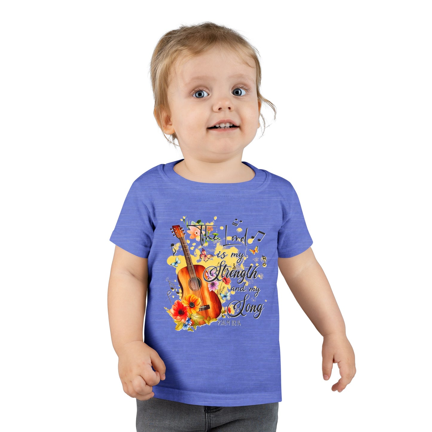 "The Lord is my Strength and my Song" Toddler T-shirt