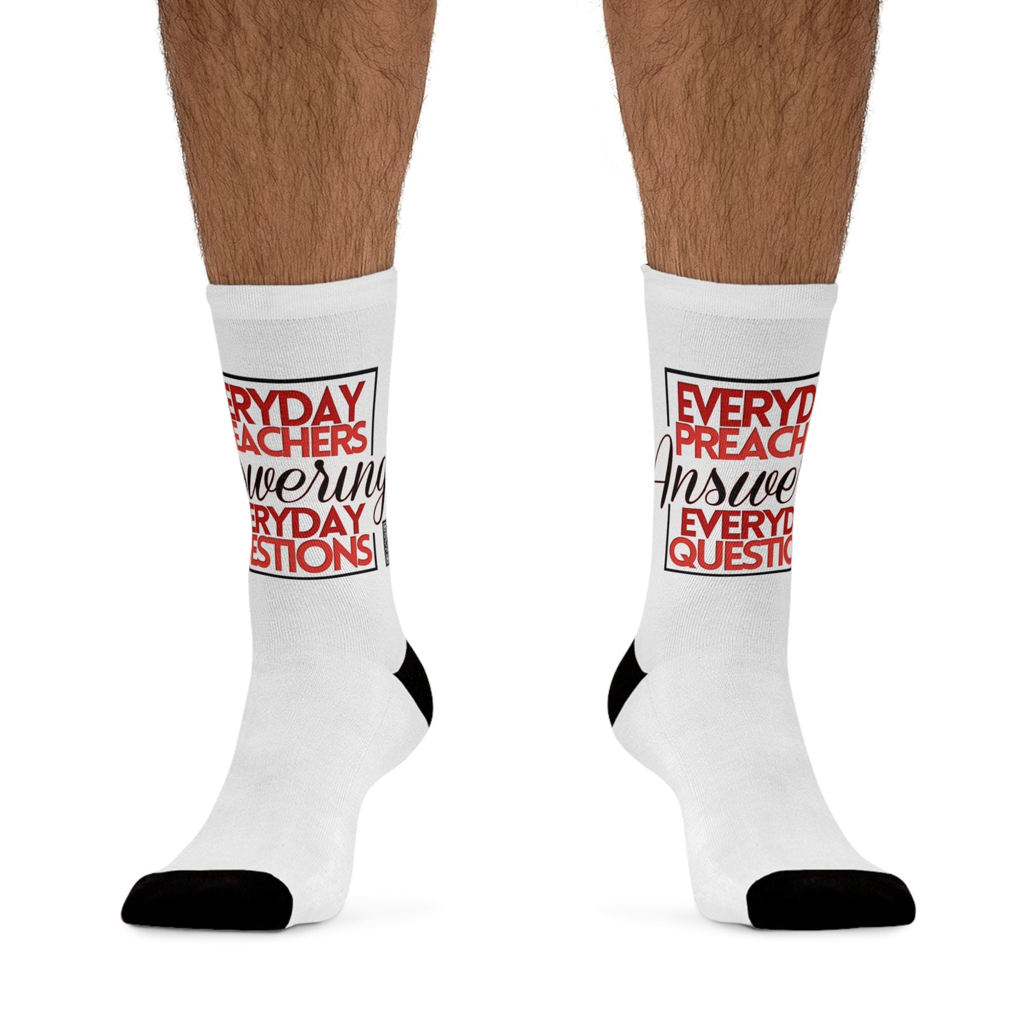Everyday Preachers... Recycled Poly Socks