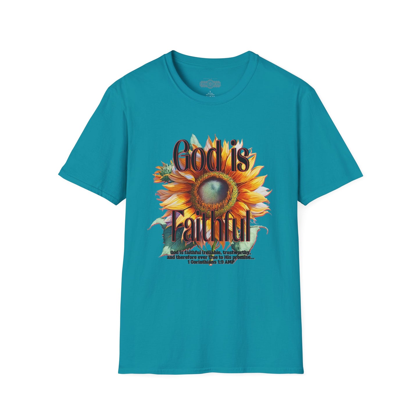 "God is Faithful" Unisex Softstyle T-Shirt