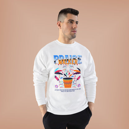 "Praise Walker" Unisex EcoSmart® Crewneck Sweatshirt