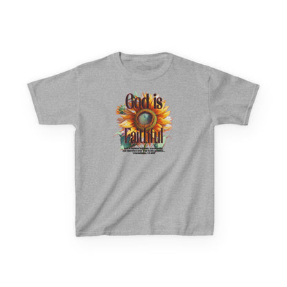 "God is Faithful" Kids Heavy Cotton™ Tee