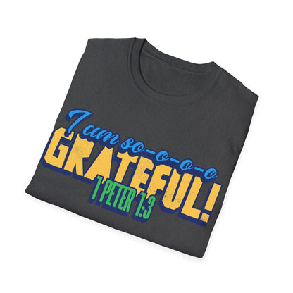 "I'm So Grateful" Unisex Softstyle T-Shirt
