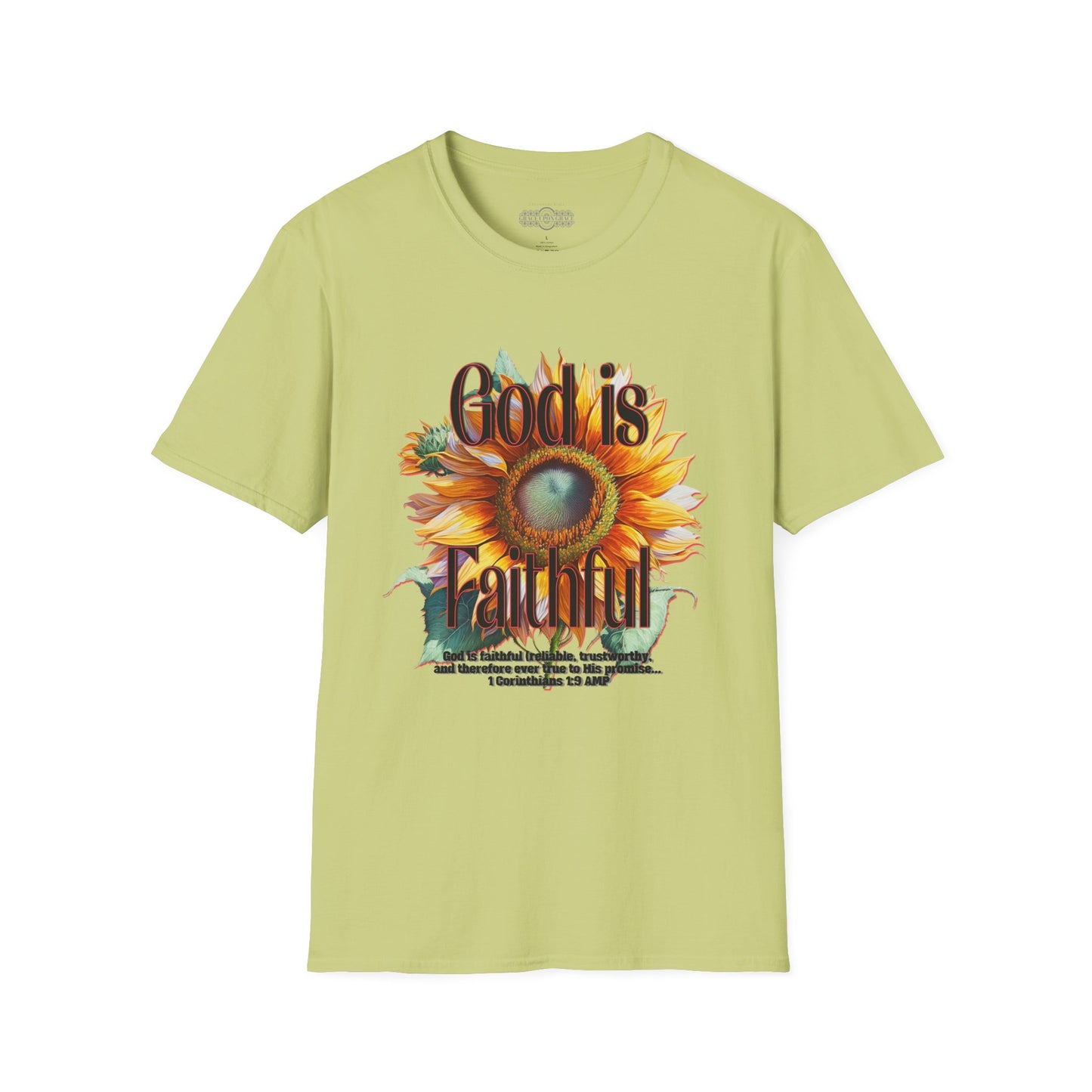 "God is Faithful" Unisex Softstyle T-Shirt