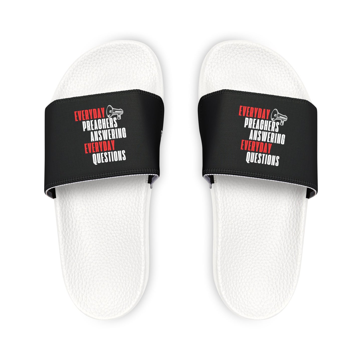 "Everyday Preachers..."Women's PU Slide Sandals