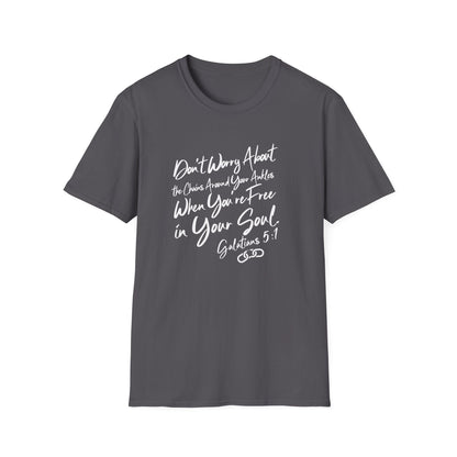Don't Worry About the Chains...Unisex Softstyle T-Shirt