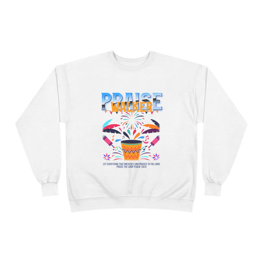 "Praise Walker" Unisex EcoSmart® Crewneck Sweatshirt