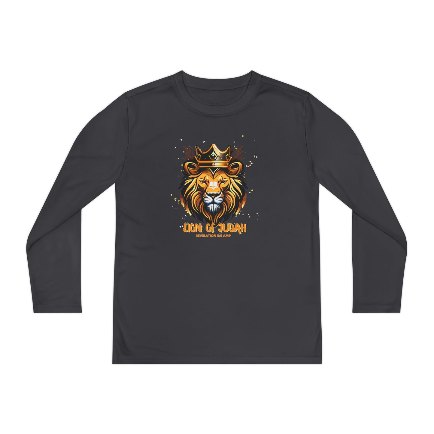 "Lion of Judah" Youth Long Sleeve Competitor Tee
