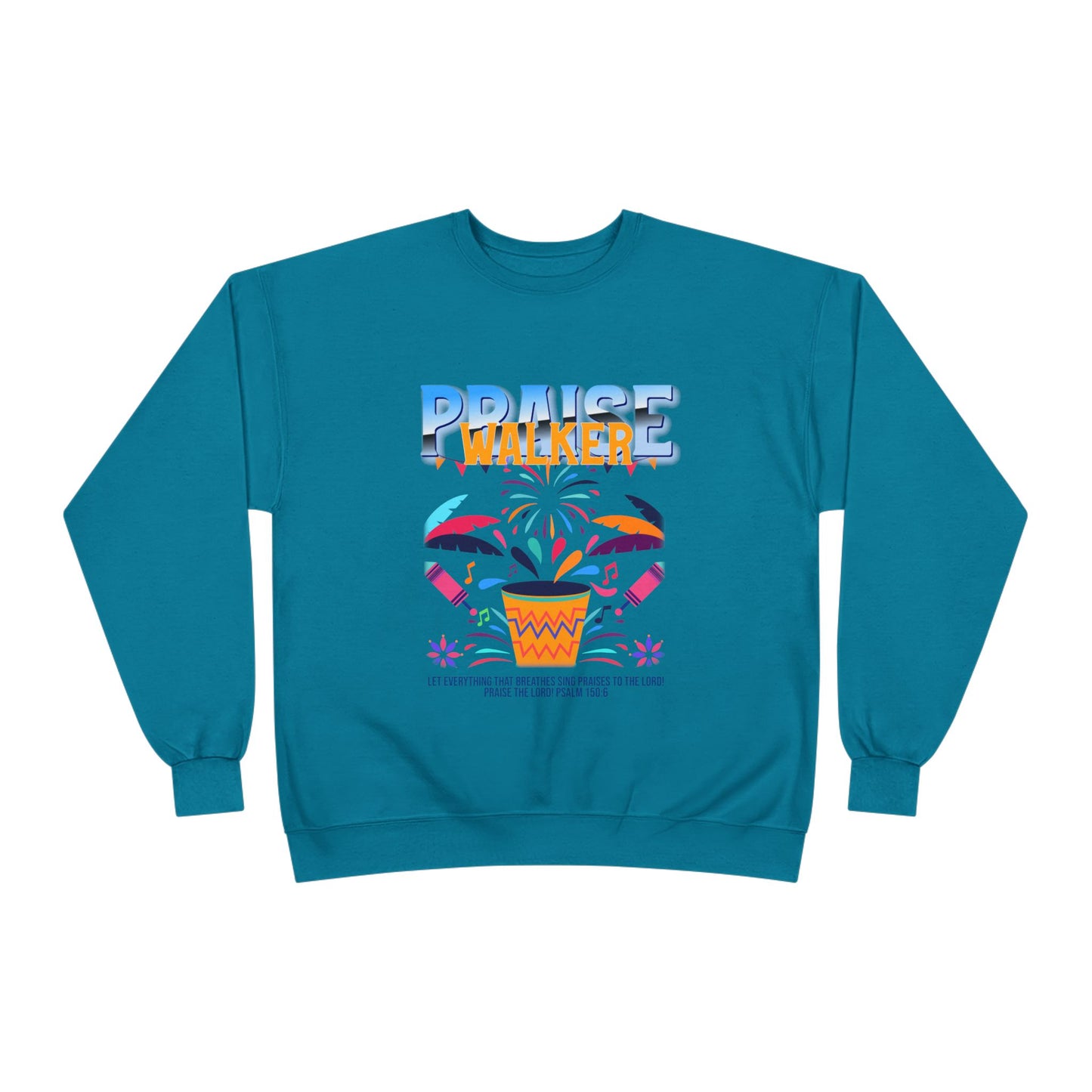 "Praise Walker" Unisex EcoSmart® Crewneck Sweatshirt