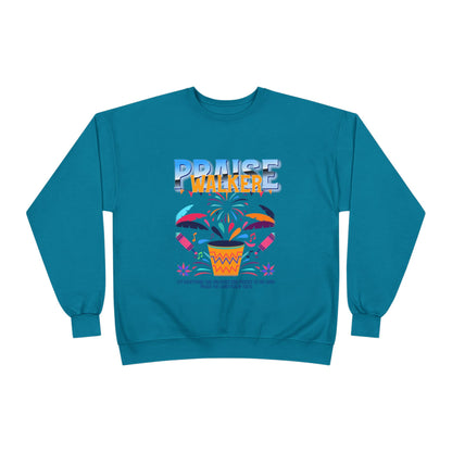 "Praise Walker" Unisex EcoSmart® Crewneck Sweatshirt