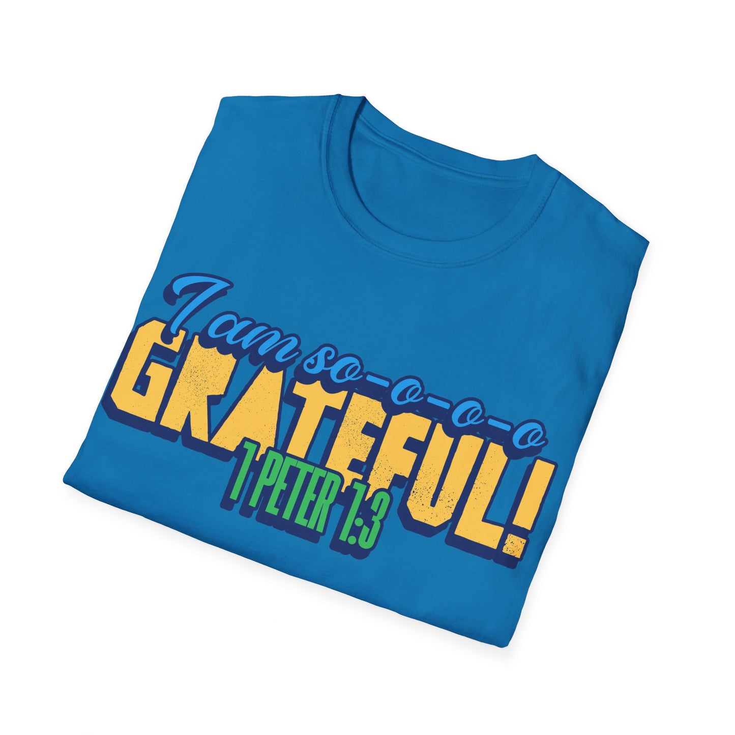 "I'm So Grateful" Unisex Softstyle T-Shirt
