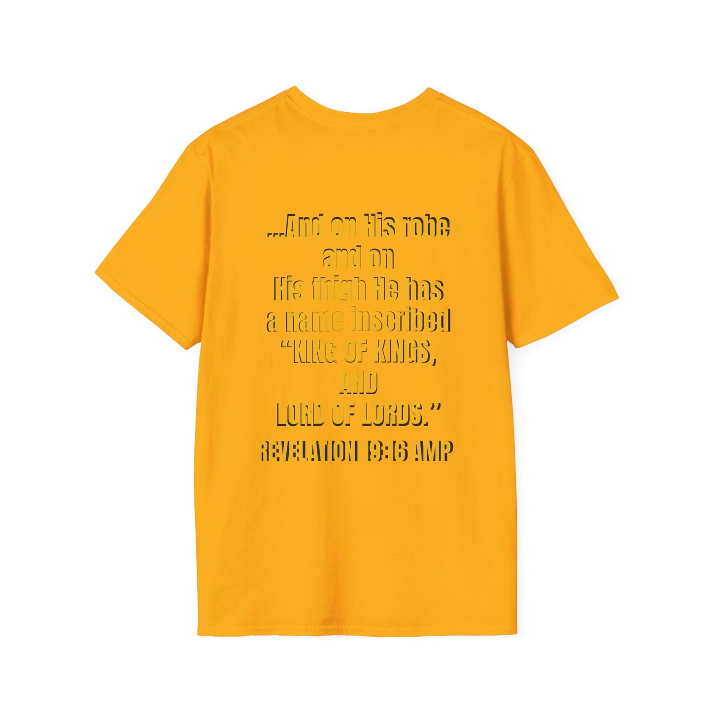 Jesus Christ- King of My Heart Christian Hope Unisex T-Shirt - Bible God Jesus Christ Encouragement