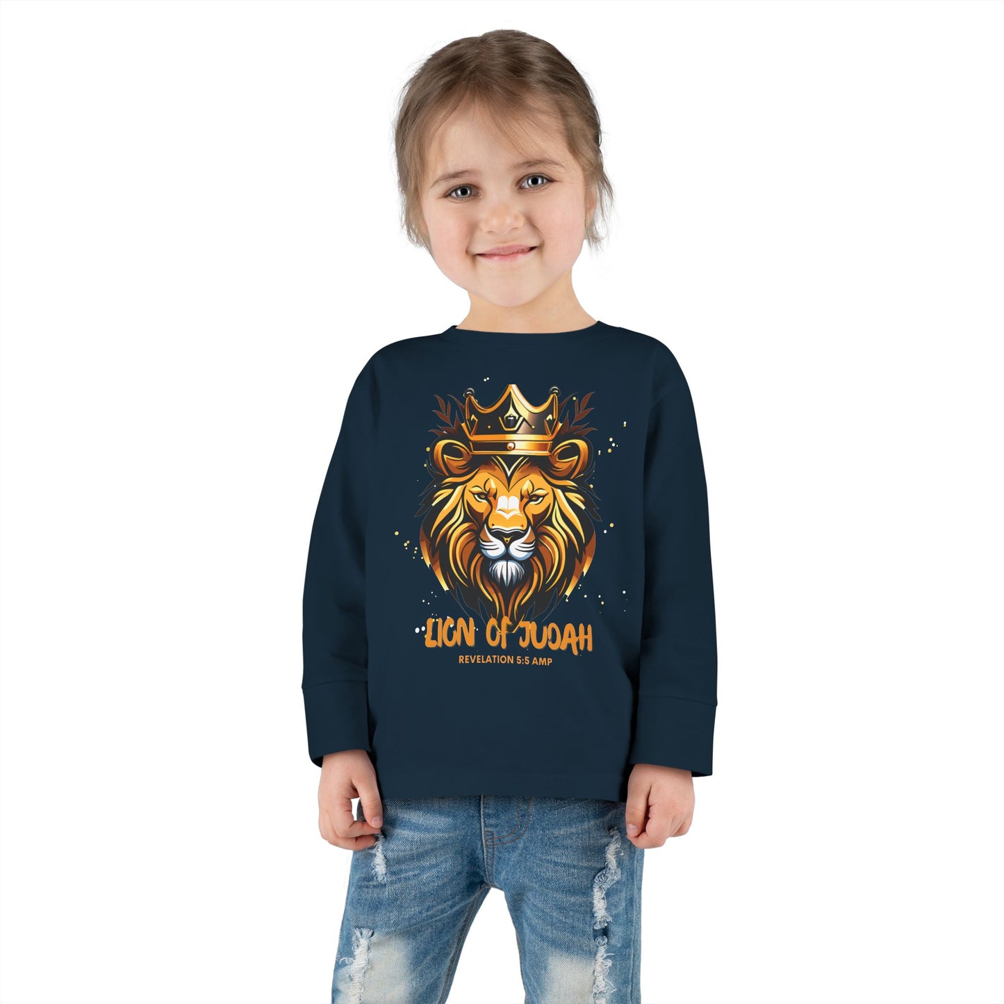 "Lion of Judah" Toddler Long Sleeve Tee