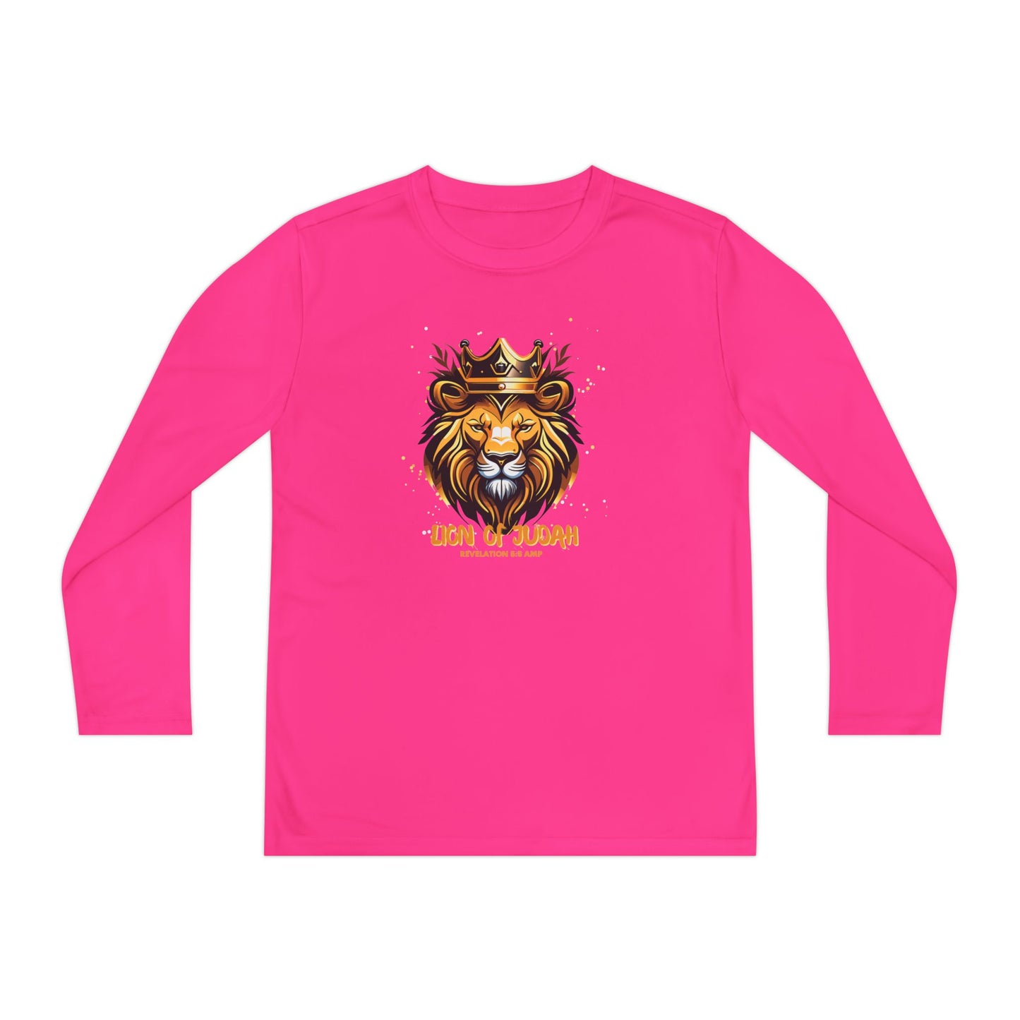 "Lion of Judah" Youth Long Sleeve Competitor Tee