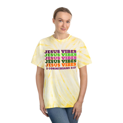 Jesus Vibes Tie-Dye Tee, Cyclone