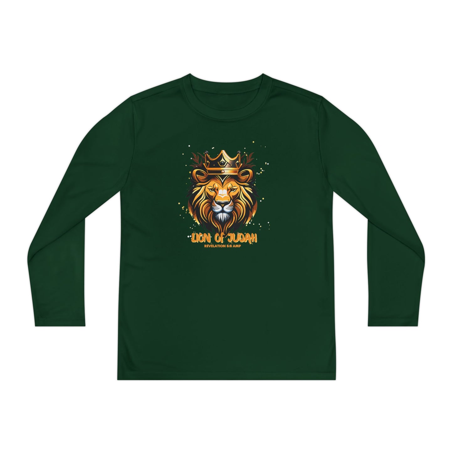 "Lion of Judah" Youth Long Sleeve Competitor Tee