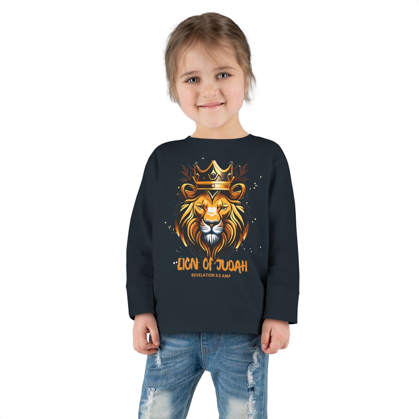 "Lion of Judah" Toddler Long Sleeve Tee
