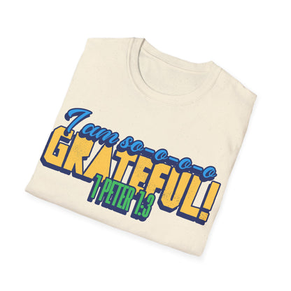 "I'm So Grateful" Unisex Softstyle T-Shirt