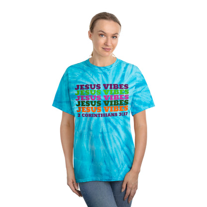 Jesus Vibes Tie-Dye Tee, Cyclone